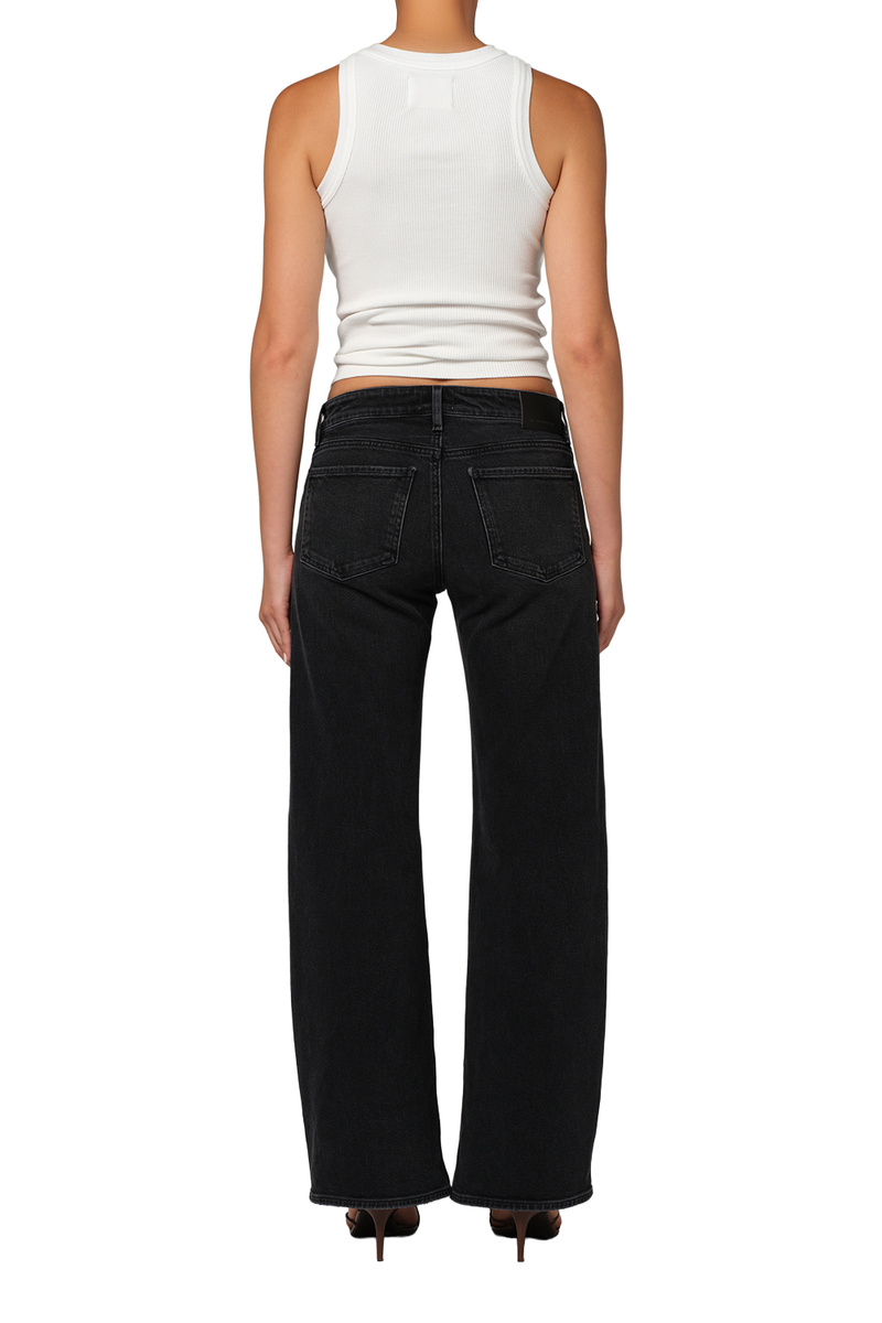 Nora Trouser in Cat Eye Washed Black - Image 3