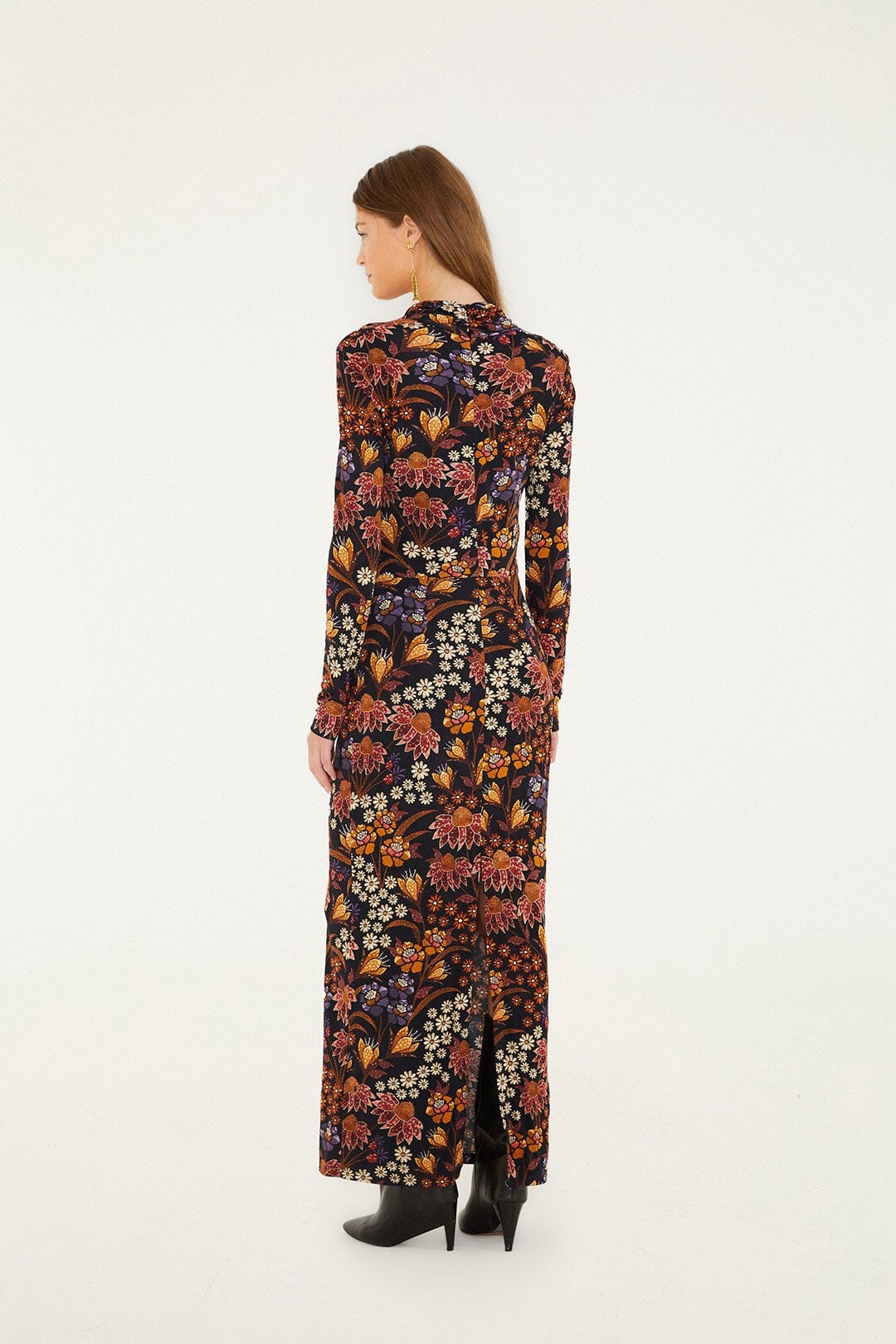 Lili Black Long Sleeve Maxi Lili Black - Image 3
