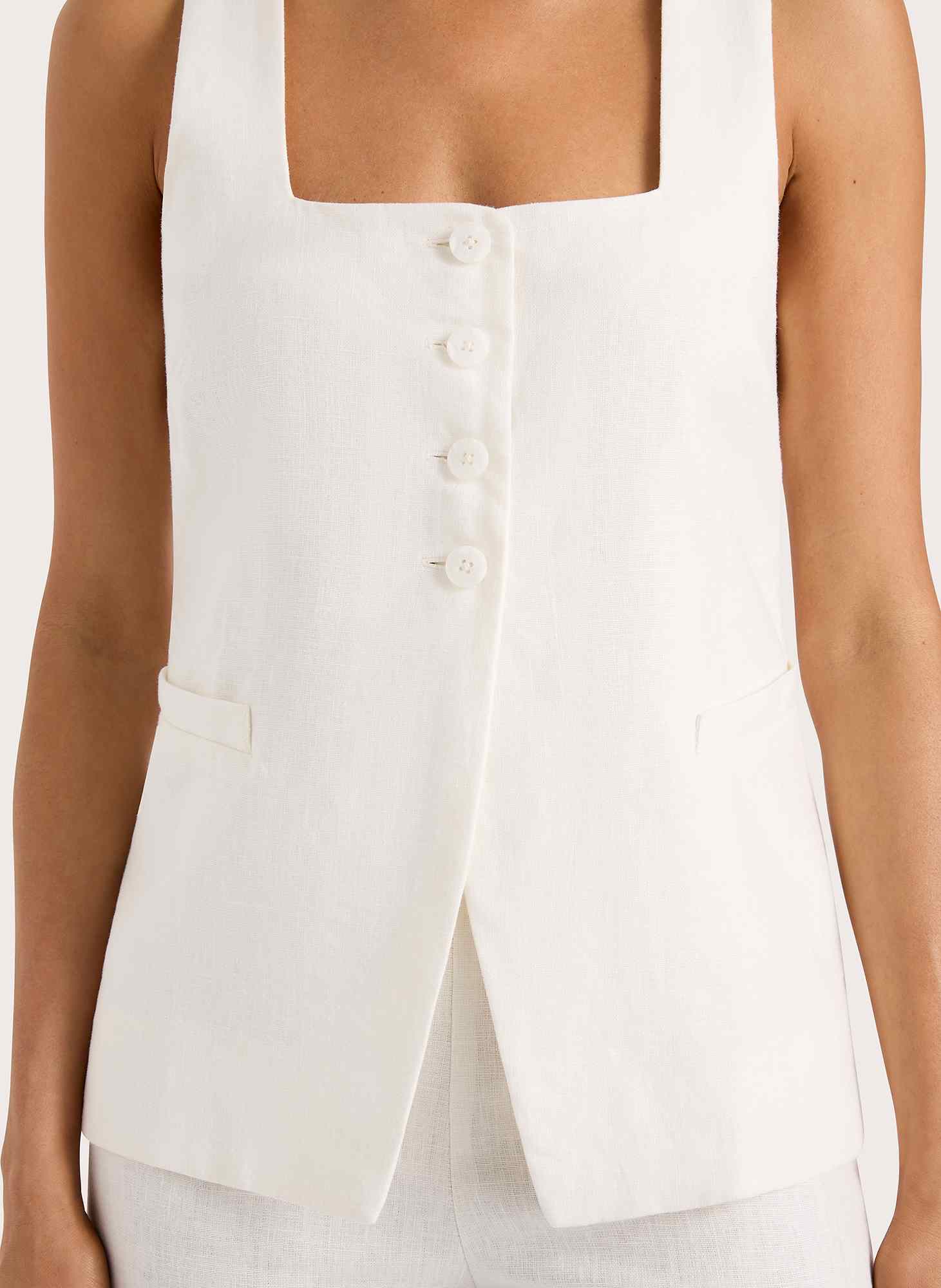 Jackie Vest SS26 White - Image 3